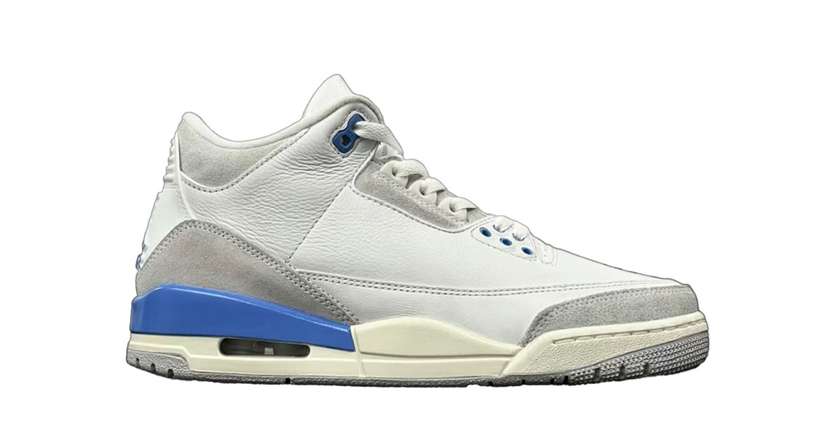 A Tribute to Jordan's UNC Ritual, Released in Spring 2025 - Air Jordan 3 "Lucky Shorts"